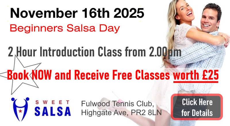 Salsa experience for beginners November 16th 2025