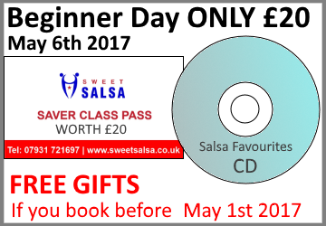 learn salsa in a day with Sweet Salsa