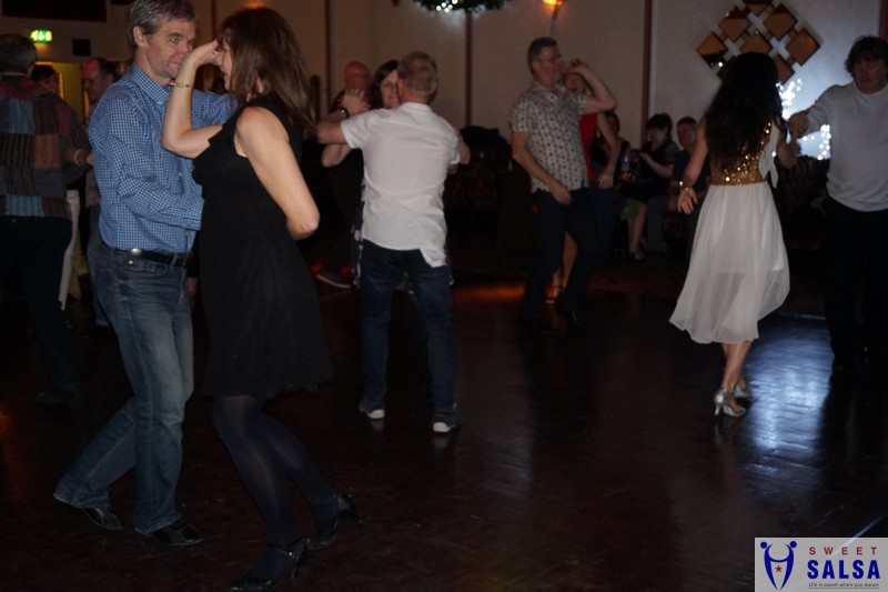 Dancing salsa into the early hours