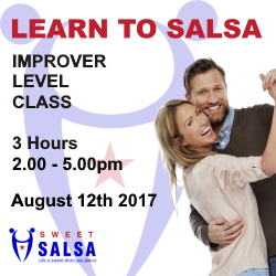Saturday Salsa Workshop April 8th 2017