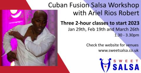 Cuban Salsa class with Ariel Rios Robert