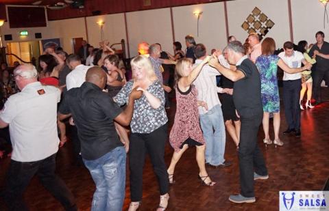 Salsa dancing party at the Canberra Club Salsa dancing party at the Canberra Club