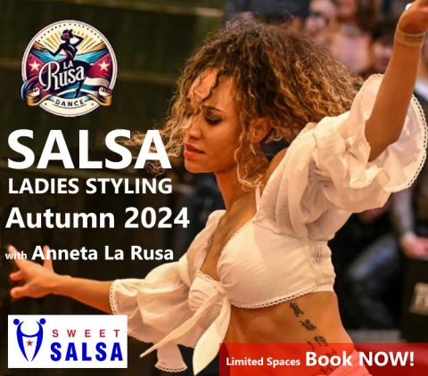 Ladies Cuban dance styling with Anneta