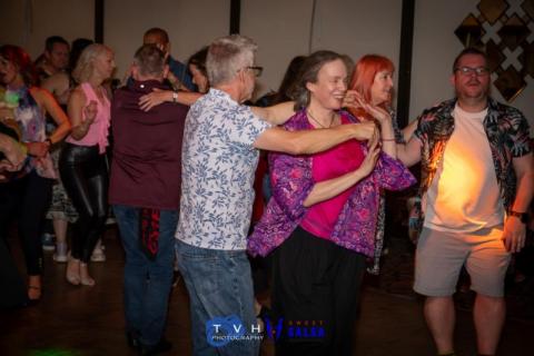 Salsa dancing at the Canberra Club Salsa dancing at the Canberra Club