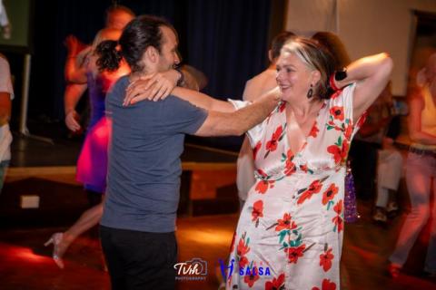 Couple dancing at the Canberra