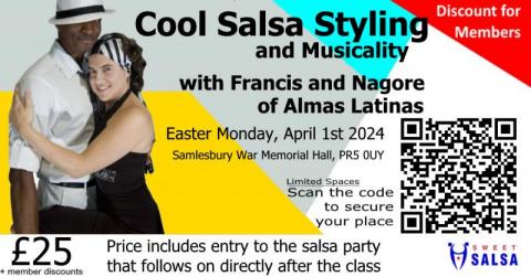 Francis and Nagore dance class flyer