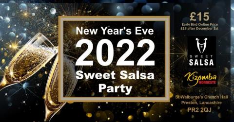 Salsa on New Years Eve flyer Salsa on New Years Eve flyer