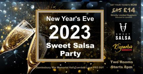 New years eve salsa party