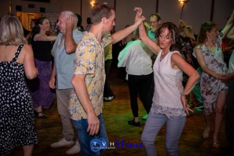 Salsa dancing at the Canberra Club Salsa dancing at the Canberra Club
