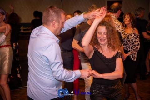 Salsa dancing at the Canberra Club Salsa dancing at the Canberra Club