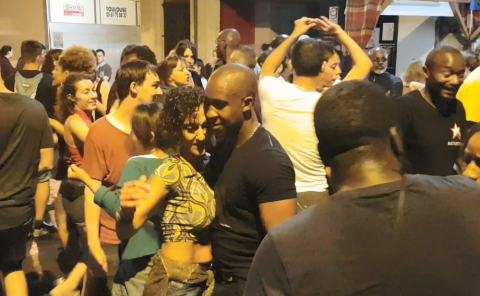 Salsa dancing in Vic Fezensac Salsa dancing in Vic Fezensac