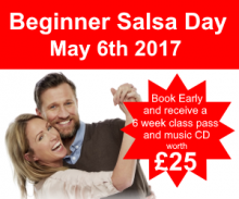 Beginner salsa day May 6th 2017