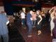 Salsa dancing on the busy dancefloor