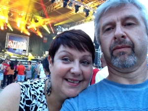 Julia and Steve selfie at Tempo Latino