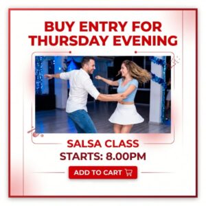 buy entry to Thursday salsa class